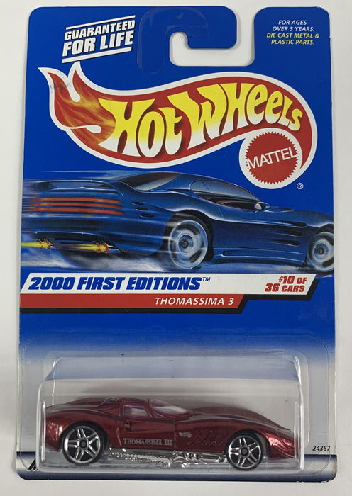 2000 First Editions Hot Wheels Diecast Thomassima 3