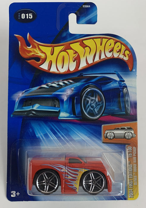 2004 First Editions Hot Wheels Diecast Blings Dodge Ram Pickup