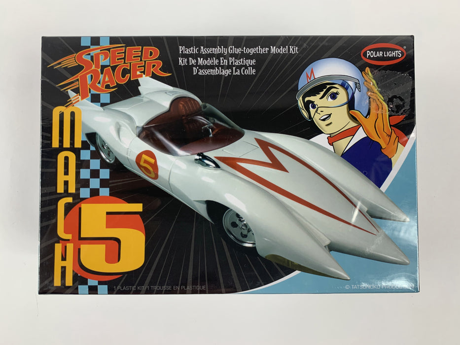 Polar Lights Speed Racer Mach V Plastic Model Kit