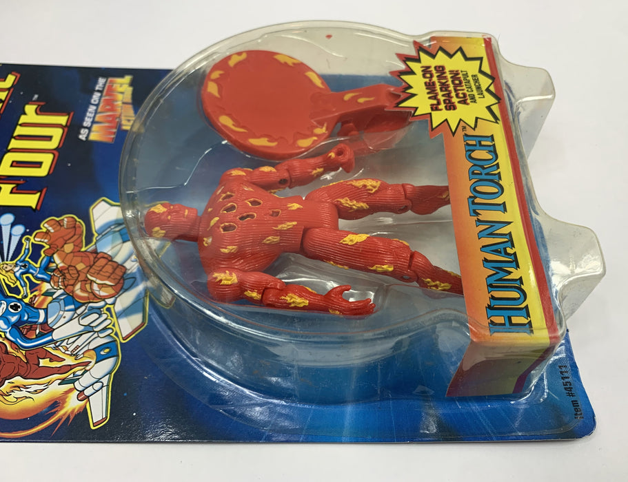 1995 Toy Biz Fantastic Four Marvel Action Hour Human Torch
