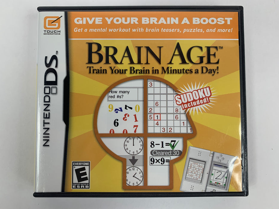 Brain Age: Train Your Brain in Minutes a Day! Nintendo DS