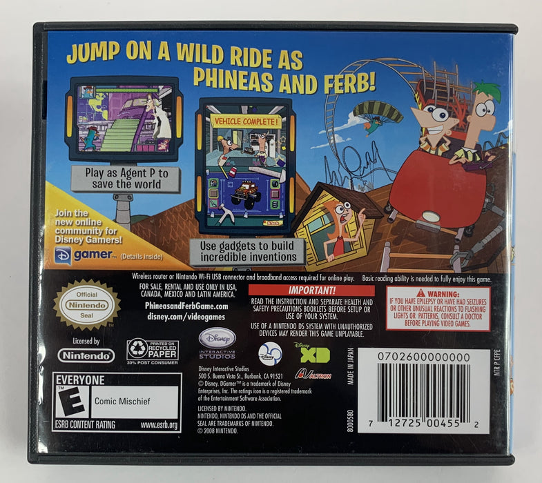 Phineas and Ferb Nintendo DS