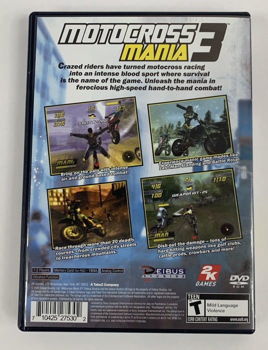 Motocross Mania 3 PlayStation 2