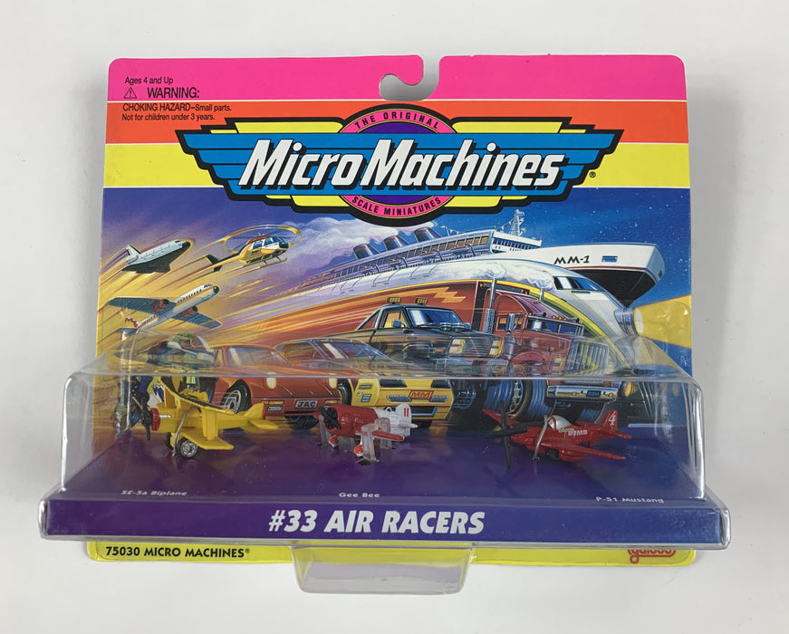 1996 Micro Machines #33 Air Races 75030