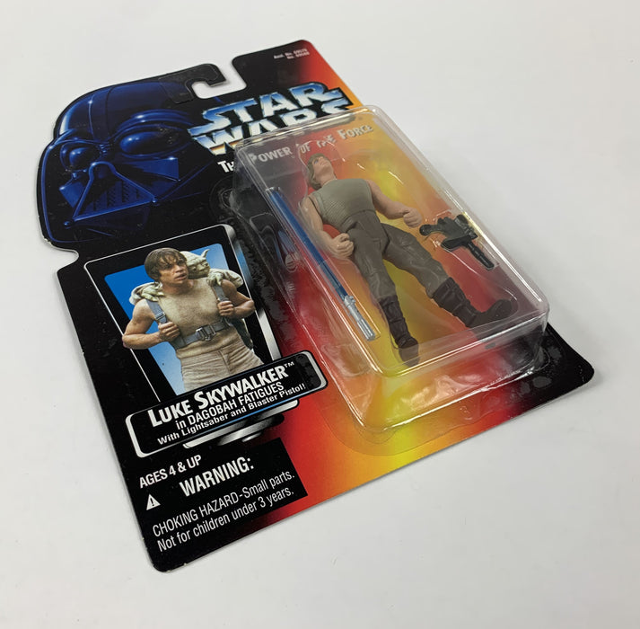 1995 Star Wars The Power of the Force Luke Skywalker (Dagobah Fatigues) Action Figure