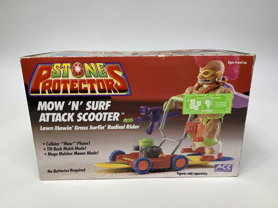 1993 Stone Protectors Mow 'N' Surf Attack Scooter