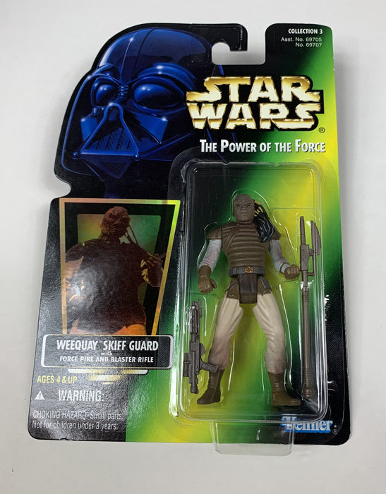 1996 Star Wars The Power of the Force Weequay Skiff Guard Action Figure