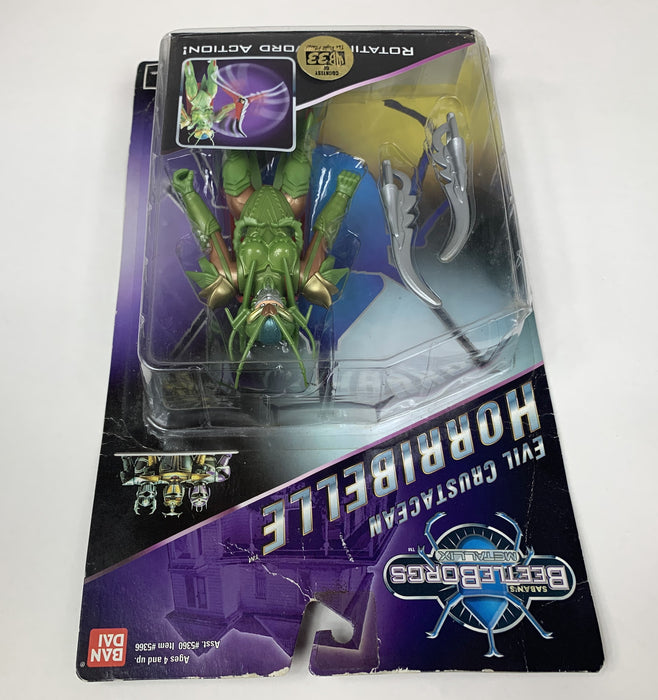 1997 Beetleborgs Metallix Evil Crustacean Horribelle Action Figure