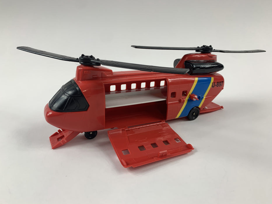 Micro Machines Transport Chopper Vehicle Carrier Playset