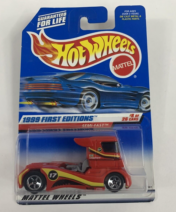 1999 First Editions Hot Wheels Semi-Fast