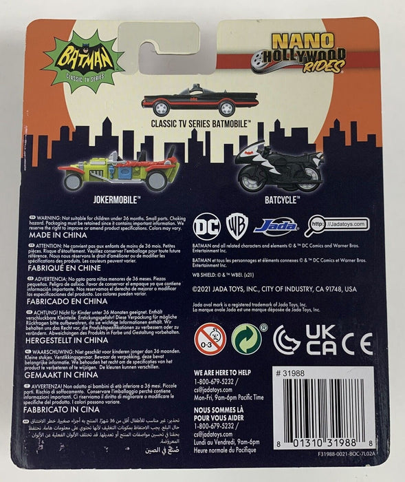 Jada Batman Classic TV Series Nano Hollywood Rides
