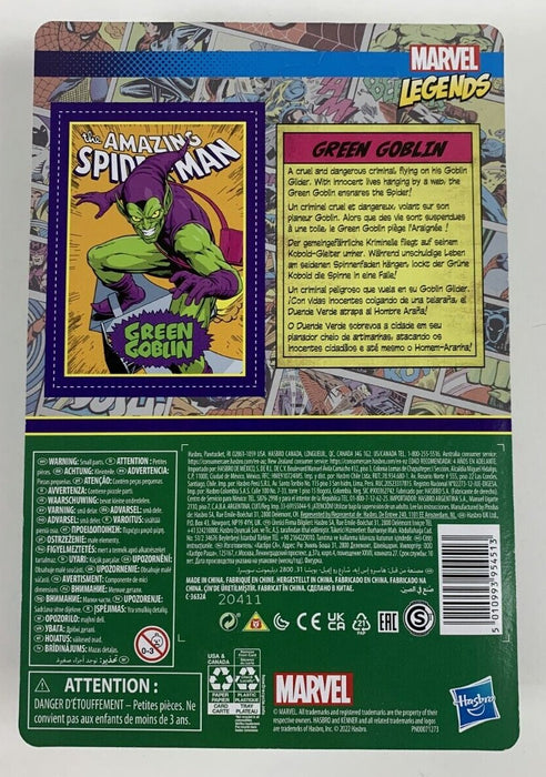 Marvel Legends Retro 375 Collection Green Goblin Action Figure Unpunched