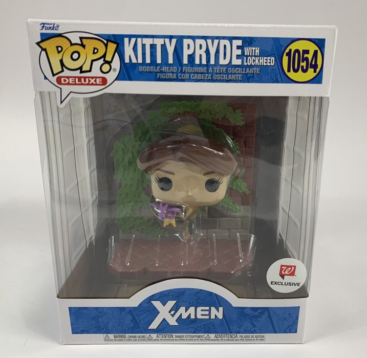 Funko Pop! Deluxe X-Men Kitty Pryde w/ Lockheed #1054